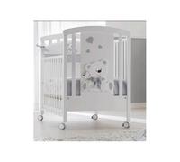 Lettino Erbesi Tato + Set Piumone con Materasso e Guanciale OMAGGIO : Colore - Grigio