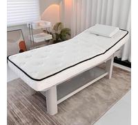 Lettino for Massaggi Regolabile Professionale, Lettino Fisioterapia in Legno Massello con Spazio Portaoggetti for Centro Massaggi Plantari, Centro Benessere, Centro Estetico, Palestra