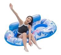 Lettino galleggiante da piscina, portatile, zattera gonfiabile per donne e uomini, estate, nuoto, lago, fiume, barca, gita al acquatico, vacanze
