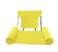 Lettino Gonfiabile Galleggiante Mare Piscina Sedia Poltrona Relax 100x120 cm