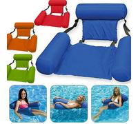 Lettino Gonfiabile Mare Galleggiante Relax Poltrona Piscina Confort