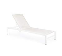 Lettino Impilabile Konnor Bianco con Ruote Cx21 Bizzotto cod.0662284