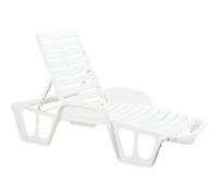 LETTINO IMPILABILE PROGARDEN PP BIANCO CM 71X192 H.CM 46