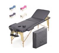 LETTINO MASSAGGIO 3 ZONE LEGNO LETTINI PER DA MASSAGGI PORTATILI PIEGHEVOLI CLAS