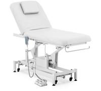 Lettino massaggio elettrico 200 kg bianco