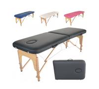 LETTINO MASSAGGIO LETTINI PER MASSAGGI 2 ZONE LEGNO BASIC PORTATILE 11,6 KG