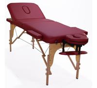 lettino massaggio portatile 185 x 66cm regolabile richiudibile da trasporto