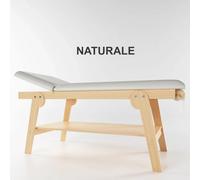 Lettino Medicale o da massaggio in legno naturale Italiano