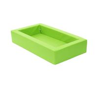 Lettino Morbido con Sponde Verde