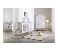 Lettino Orsone Bianco Tortora - Pali