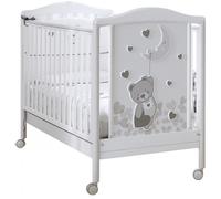 Lettino Pali Moon Bianco Grigio con Kit Doppia Altezza