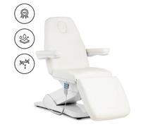 physa Lettino per estetista - 3 motori - 300 W - 193 x 62 x 60 - 85 cm - 150 kg - Bianco PHYSA BITONTO