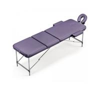 LETTINO PER MASSAGGI 3ZONE IN ALLUMINIO LETTINI DA MASSAGGI PORTATILE PIEGHEVOLE