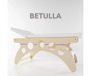 Lettino per massaggi Estetico Professionale ATENE in Legno Multistrato di Betulla