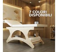 Lettino per massaggi ROMA Professionale in Legno Multistrato di Betulla