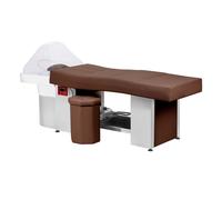 Lettino per parrucchieri con lavaggio capelli | Gabbiano Head Spa 017 (marrone)