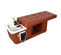 Lettino per shampoo portatile, stazione di lavaggio professionale per idroterapia per massaggi thailandesi e centri estetici, lettino multifunzionale piatto