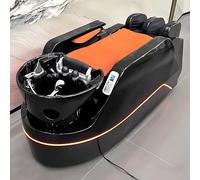 Lettino per shampoo SPA con lettino per massaggi, lampada d'atmosfera futuristica, attrezzatura per la spa, massaggio intelligente per tutto il corpo, ciclo dell'acqua e fumigatore