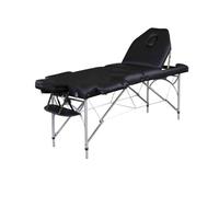 Lettino pieghevole portatile for massaggi di bellezza, lettino for fisioterapia con sollevamento for tatuaggi, lettino for fumigazione con moxibustione con foro for la testa, adatto for salone spa(Bla