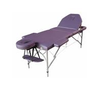 Lettino pieghevole portatile for massaggi di bellezza, lettino for fisioterapia con sollevamento for tatuaggi, lettino for fumigazione con moxibustione con foro for la testa, adatto for salone spa(Pur