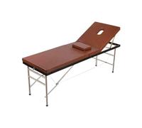 Lettino pieghevole portatile for massaggi di bellezza, lettino for terapia del tatuaggio con sollevamento della schiena, lettino for moxibustione con foro for la testa adatto for salone spa(Color 5,18