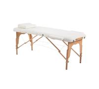 Lettino pieghevole portatile for massaggi estetici, lettino for moxibustione con foro for la testa, lettino terapeutico regolabile in altezza, adatto for centri benessere(Color 3)