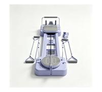 Lettino Pilates Core di livello professionale, macchina compatta for yoga a casa e allenamento della forza(Purple)
