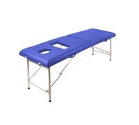 Lettino portatile for massaggi di bellezza con foro sul petto, lettino pieghevole for fumigazione con moxibustione, lettino for tatuaggi terapeutici, adatto for centri benessere(Color 8,180x60x65cm)