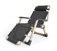 Lettino prendisole Heavy Duty Zero Gravity - Sedia reclinabile pieghevole extra large per esterni, giardino, spiaggia, capacità di carico di 300 kg