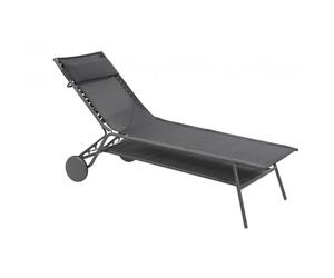 Lettino Prendisole MIAMI HIGH DUO LaFuma LFM5172 Obsidian