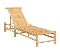 vidaXL Lettino Prendisole 55x199x30 cm in bambù, Lettino, Lettino, Chaise Longue, Lettino, Lettino, Lettino a Sdraio, Chaise Longue