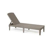 LETTINO SDRAIO PRENDISOLE KETER JAIPUR CAPPUCCINO CM.187x58xH29
