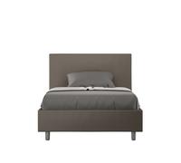 Letto 1 Piazza e Mezzo 120x200 cm con Rete Adele Cappuccino