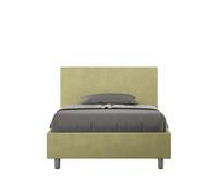 Letto 1 Piazza e Mezzo 120x200 cm con Rete Adele Tè Verde