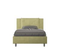 Letto 1 Piazza e Mezzo 120x200 cm con Rete Appia Tè Verde