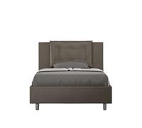 Letto 1 Piazza e Mezzo 120x210 cm con Rete Annalisa Cappuccino