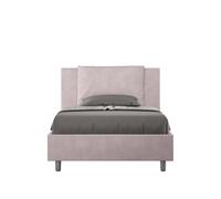 Letto 1 Piazza e Mezzo 120x210 cm con Rete e Contenitore Antea Glicine