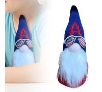 Letto a castello doppio, incantevole gnomi di Tomte fatti a mano con "U", "S" e "A" sui cappelli, perfetto per il 4 luglio o per qualsiasi occasione patriottica!" Passeggino per bambole (A, 23 x 8 x 7