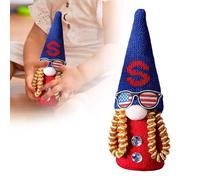 Letto a castello doppio, incantevole gnomi di Tomte fatti a mano con "U", "S" e "A" sui cappelli, perfetto per il 4 luglio o per qualsiasi occasione patriottica!" Passeggino per bambole (B, 23 x 8 x 7