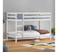 Letto a castello Felix per bambini Letto a soppalco con scaletta IDIMEX in pino massiccio naturale 90 x 200 cm (B x L)