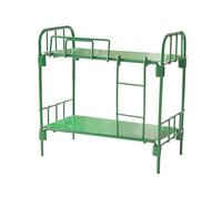 Letto a castello in miniatura in scala 1/12 con scala per case delle bambole Decors robusto design salvaspazio case delle bambole letto a castello