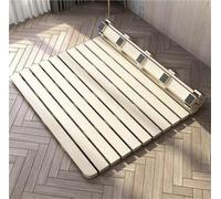 Letto a doghe in legno, tatami per ospiti, traspirante, materasso futon, biancheria da letto per camere da letto, camere degli ospiti, dormitori, 190 x 100 cm
