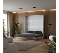 Letto a scomparsa M1 160x200 Letto a scomparsa verticale Letto a parete