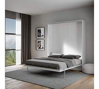 Letto a scomparsa matrimoniale Kentaro Bianco Frassino itamoby