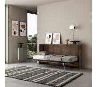 Letto a scomparsa orizzontale - KANDO singolo Noce [EEK: Non applicabile]