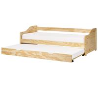 Letto a scomparsa per bambini in legno di pino chiaro 90 x 200 cm Luneray