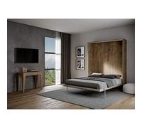 Letto a scomparsa verticale matrimoniale 160 cm Noce KENTARO [EEK: Non applicabile]