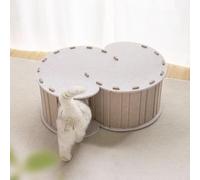 Letto a tunnel gatto per tutta la stagione coperchio rimovibile resistente