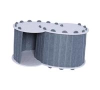 Letto a tunnel gatto per tutta la stagione coperchio rimovibile resistente