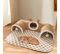 Letto a tunnel per gatti Centro attività per gatti Parco giochi Tappeto